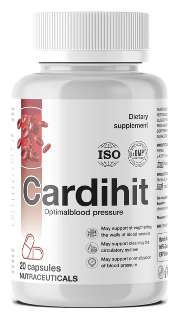 Cardihit product packaging